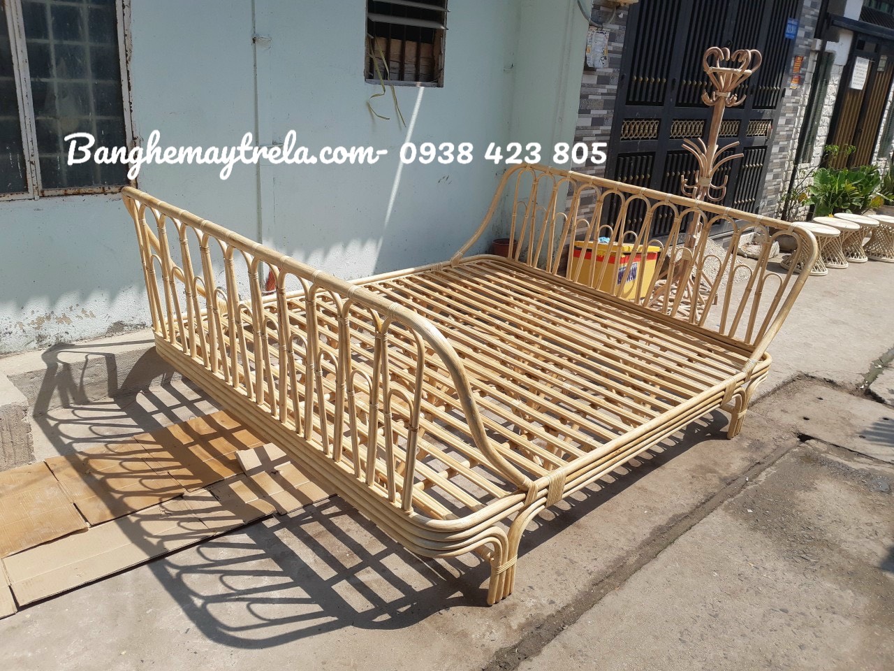 Giường mây phòng ngủ